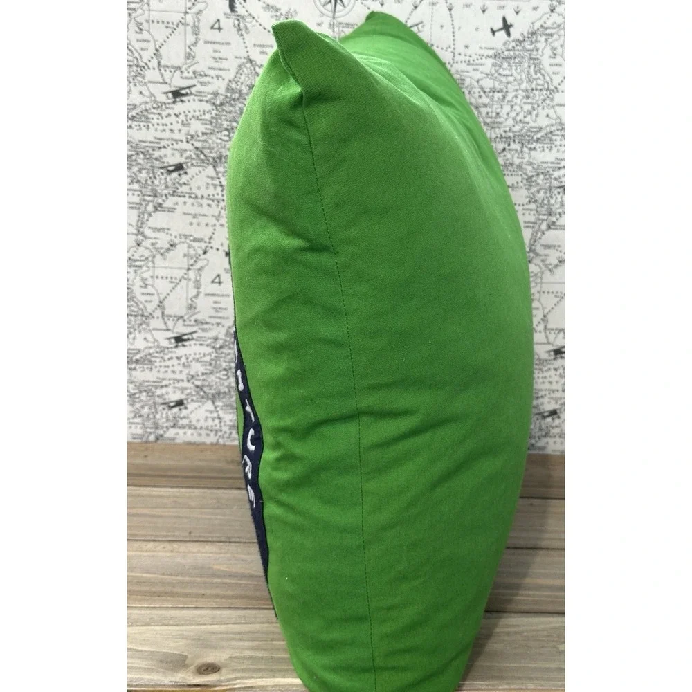 Burton Adventure Down Deco Pillow Colorful Green Outdoor Cabin Sports